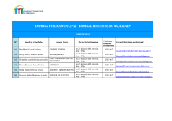 Directorio de la instituci&oacute;n