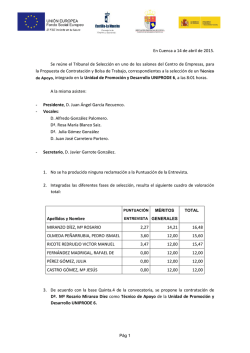 En Cuenca a 13 de enero de 2014