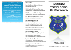 T_Titulacion 2015 - Instituto Tecnológico de Iztapalapa