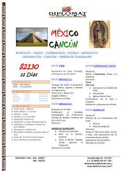 MÉXICO CANCÚN - Diplomat Tours