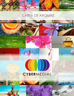 carta de aromas oficina
