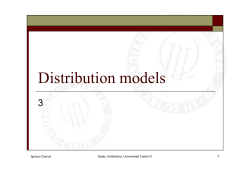 Distribution models