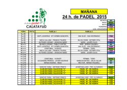 horarios 24 horas 2015