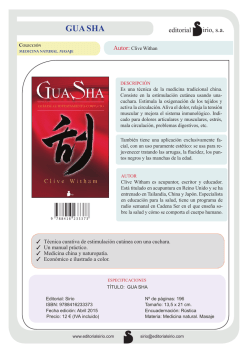 Ficha t&eacute;cnica: Gua Sha