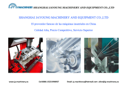 SHANGHAI JAYOUNG MACHINERY AND EQUIPMENT CO.,LTD