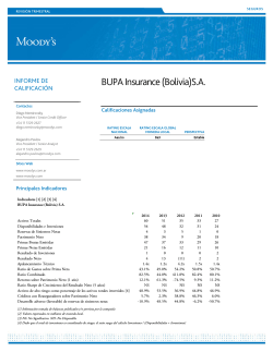 BUPA Insurance (Bolivia)S.A.