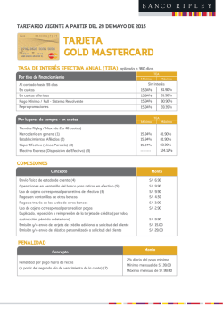 GOLD MASTERCARD