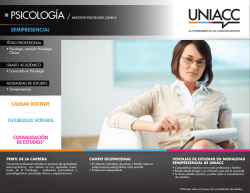 ONLINE - Psicologia Clinica