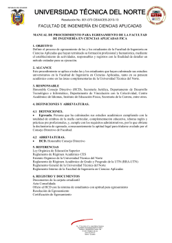 Manual - Universidad Técnica del Norte / UniPortal Web UTN