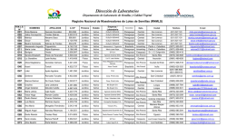 Direcci&oacute;n de Laboratorios