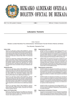 bizkaiko aldizkari ofiziala boletin oficial de bizkaia