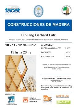 CONSTRUCCIONES DE MADERA
