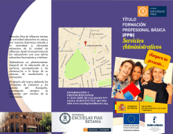 fpb - Colegio Escuelas Pias Albacete
