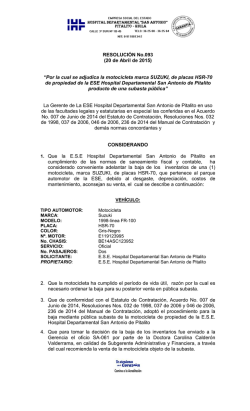 RESOLUCIÓN No.093 (20 de Abril de 2015) “Por la cual se