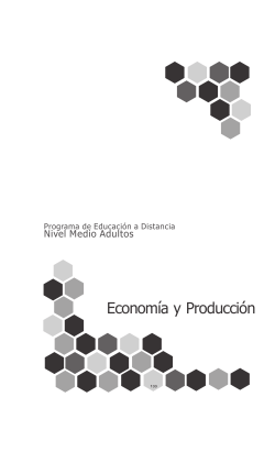 Econom&iacute;a y Producci&oacute;n