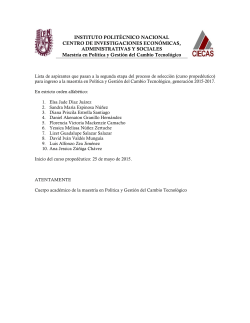 INSTITUTO POLIT&Eacute;CNICO NACIONAL CENTRO DE