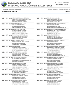 horarios y partidos fundaci&oacute;n seve ballesteros
