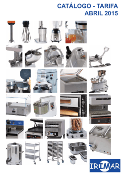 irimar 2015 - Refrimak Hosteleria, SL