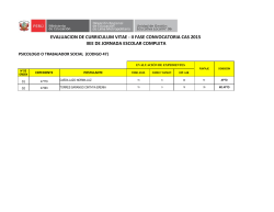 ii fase convocatoria cas 2015 iiee de jornada escolar - UGEL-06