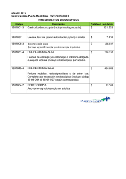 Codigo Descripción Total con Hon. Med. 1801001