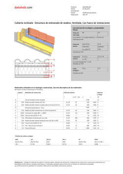 Cubierta inclinada - Estructura de entramado de madera, Ventilada