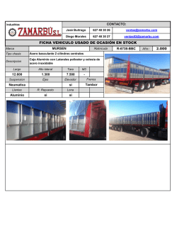 FICHA VEHICULO USADO DE OCASI&Oacute;N EN STOCK
