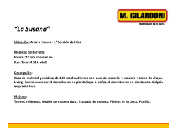 “La Susana” - Mabel Gilardoni