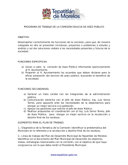 Aseo Público - Tepatitlán de Morelos