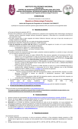 INSTITUTO POLITECNICO NACIONAL - Centro de Investigaci&oacute;n en