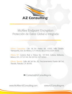 McAfee Endpoint Encryption