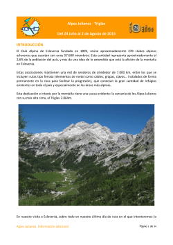 Info. adicional - Grupo de Montaña Pegaso
