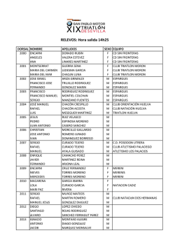 Dorsales Relevos - OLA 7