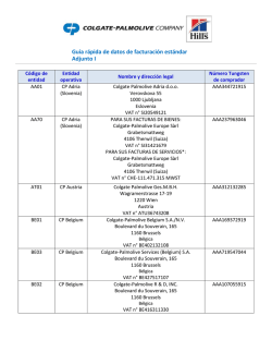 Gu&iacute;a r&aacute;pida de datos de facturaci&oacute;n est&aacute;ndar