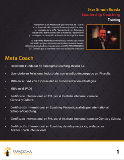 Iker Simon Rueda Leadership Coaching Training