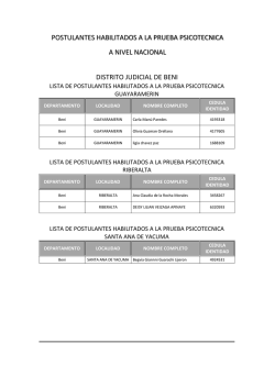 postulantes habilitados a la prueba psicotecnica a nivel nacional
