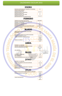 ENERO FEBRERO MARZO ABRIL MAYO JUNIO JULIO
