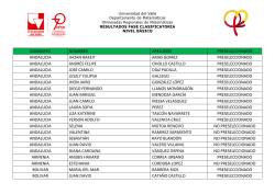 nivel básico - Departamento de Matemáticas