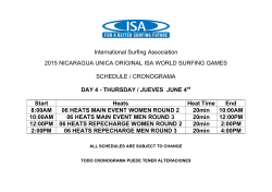 DAY 4 - 2015 ISA World Surfing Games