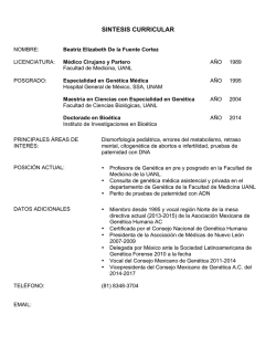 Dra. Beatriz de la Fuente