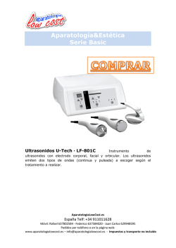 aparatologia estetica serie basic