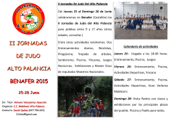 ii jornadas de judo alto palancia benafer 2015