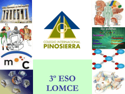 3º ESO 2015-2016 - Colegio Pinosierra