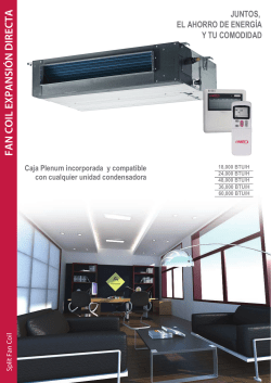 Lennox - Fan Coil Expansi&oacute;n Directa