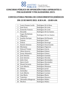 12-Miercoles 13 Mayo 2015