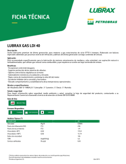 LUBRAX GAS LDI 40