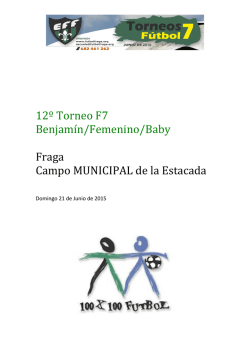 INFO - Escuela de Futbol Fraga