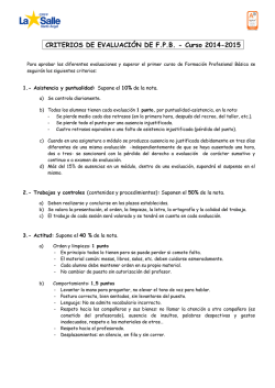 Anexos sobre evaluaci&oacute;n
