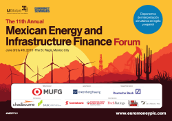 The 11th Annual Mexican Energy and Infrastructure Finance Forum