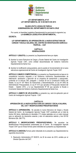 ley departamental nº 97 ley departamental de 18 de mayo de 2015