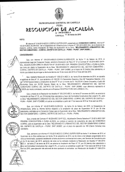 RSSOIUCIÓN DA A!.CATDiA - Municipalidad de Castilla